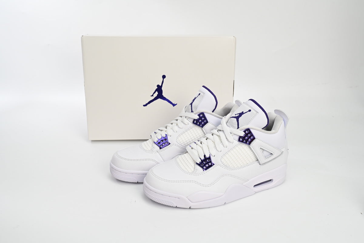 Air Jordan 4 Retro Purple Metallic