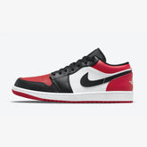 .Air Jordan 1 Low Bred Toe