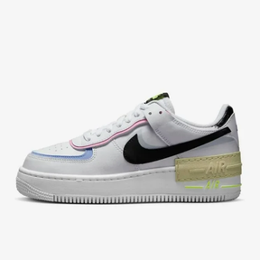 Nike Air Force 1 Shadow Pastal White Black Team Gold